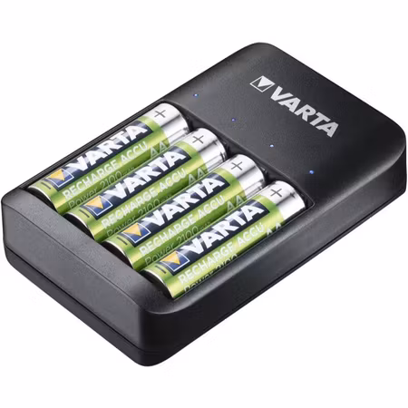 Varta Quattro 57652 laddare + 4×AA 2100 mAh