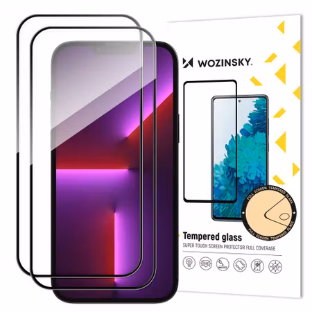Wozinsky härdat skärmskydd 9H för iPhone 14 Pro Max – 2-pack