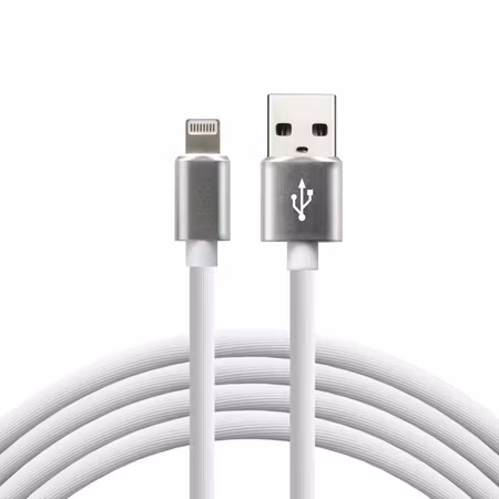EverActive CBS-1IW: USB-C till Lightning Silikonkabel för Snabbladdning