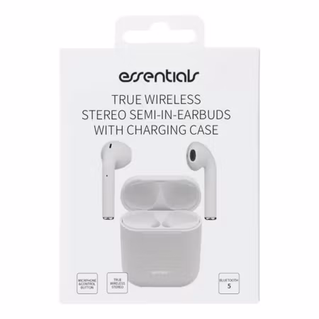 Essentials True Wireless Stereo semi-in-ear, Mattvit