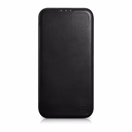 iPhone 14 Pro Max iCarer CE Oil Wax Premium Leather Folio Case Läderfodral