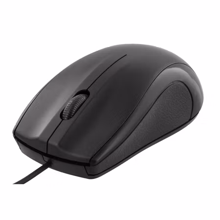 DELTACO MS-711 Trådad Optisk Mus – 1200 DPI, 3 knappar, USB