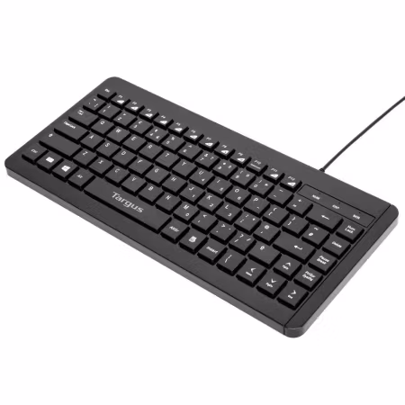 Targus Compact Multimedia Tangentbord Nordisk layout, USB, svart