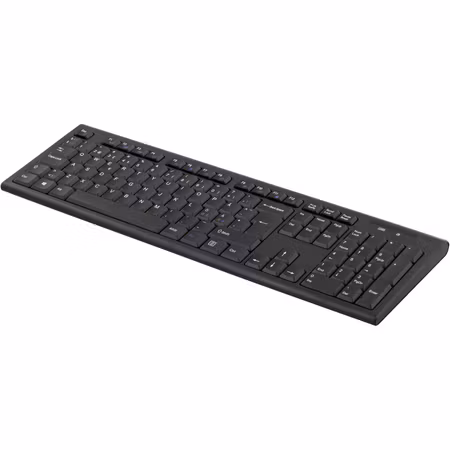 DELTACO TB-122 Trådlöst Tangentbord – Nordisk Layout, Svart