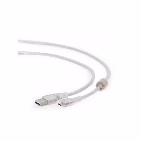 CableXpert Micro-USB-kabel 1,8 m med Transparent Mantel