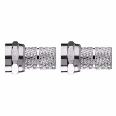 F-kontakt för coax CB113, 2 st