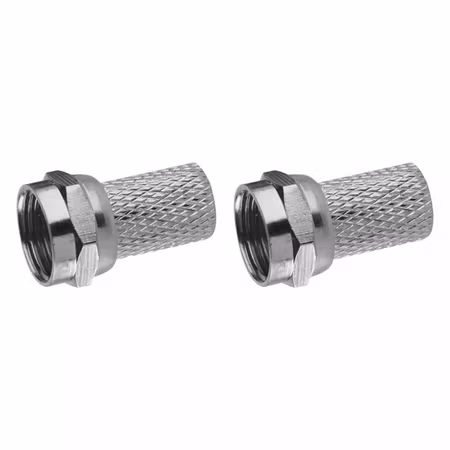F Connector Hona för coax. CB50, CB100, 2 st