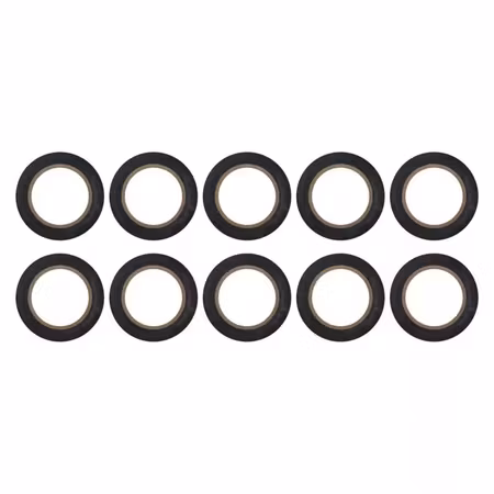 Isoleringstejp PVC 15mm/10m svart, 10 st