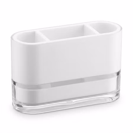 Duschy Elegance tandborsthållare vit – 12-pack