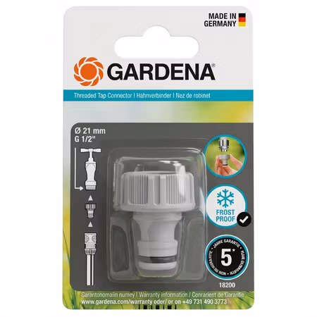 Gardena 18200 skruvkontakt 21 mm