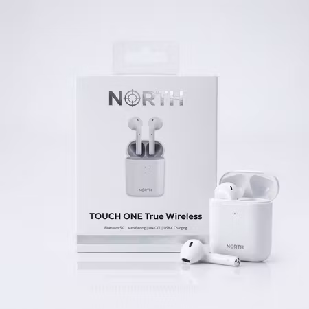 North Touch One True Wireless Hörlurar – Bluetooth / USB-C