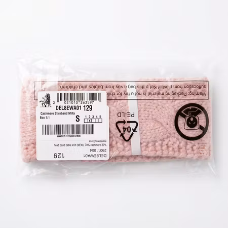WestWing Milla Kashmirpannband – rosa