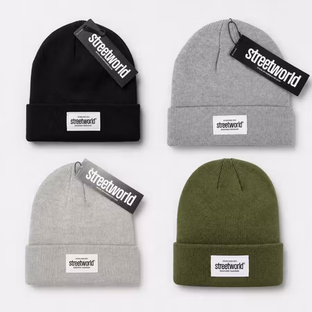 Streetworld Classic Beanie – mössa one size, flera färger