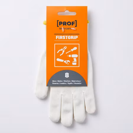 PROF Firstgrip PU2001 arbetshandskar storlek 8 – 10-pack