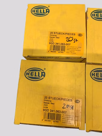 Hella tätningar – ca 160 st i 8 förpackningar