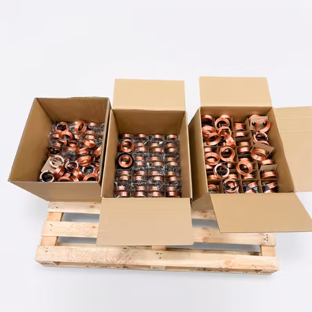 Baffle / spotlight-kropp fixed rose gold