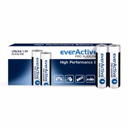 everActive Pro Alkaline AA/LR6 1,5 V – 10-pack