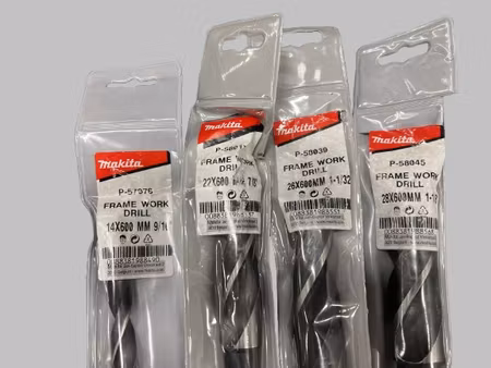 Makita karmborr / konstruktionsborr Ø14–28 mm, 600 mm – 4 st