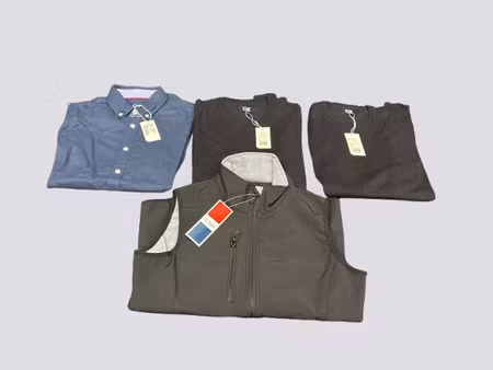 Herrkläder paket strl S – Cutter & Buck och Clique, 4 plagg