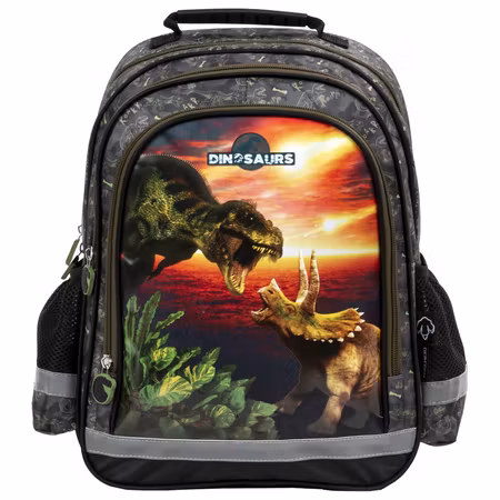 Derform dinosaurie skolryggsäck Dino 18, 38 cm – 1 st
