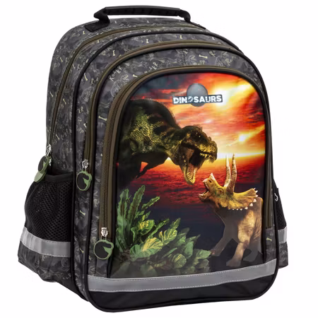 Derform dinosaurie skolryggsäck Dino 18, 38 cm – 1 st