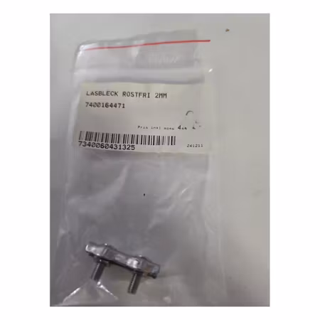 GIGANT låsbleck 2 mm – rostfritt AISI 316