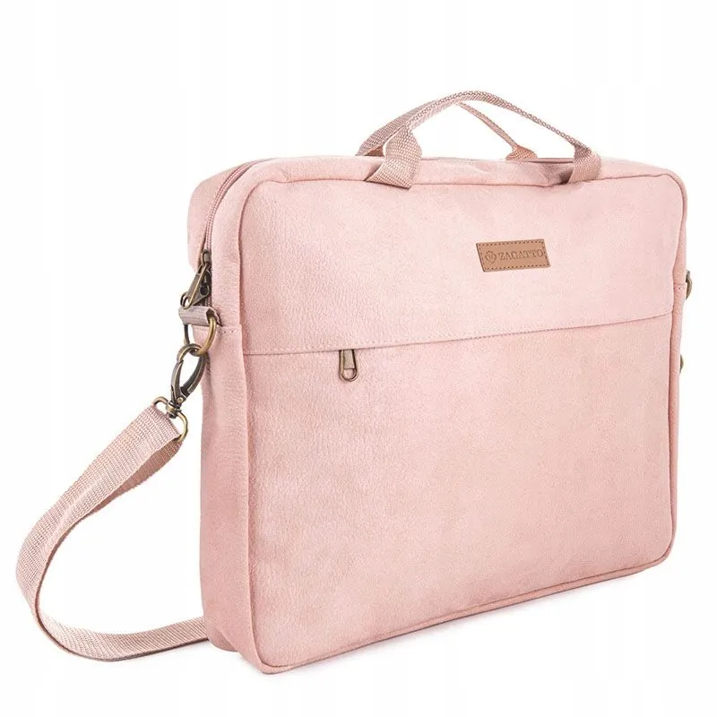 Zagatto Villa Eco ZG614 laptopväska 15,6" – puderrosa