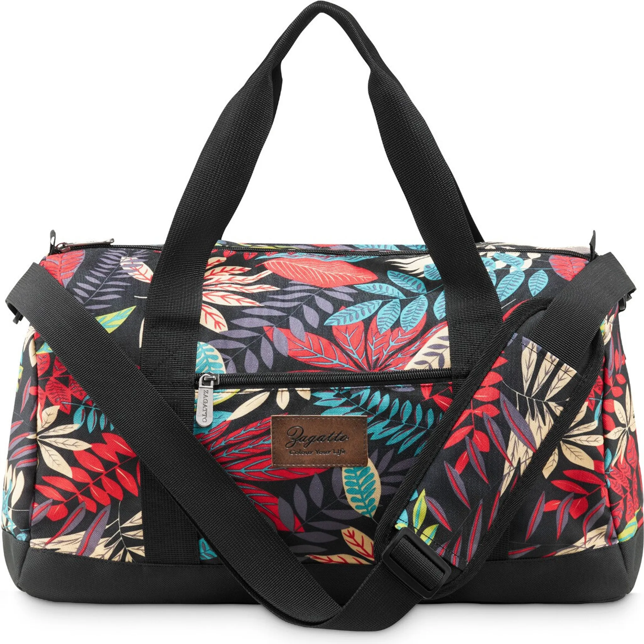 Zagatto Basic Air ZG825 handbagageväska 20L – blommig 40×25×20 cm