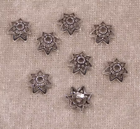 Pärlhatt, antiksilver