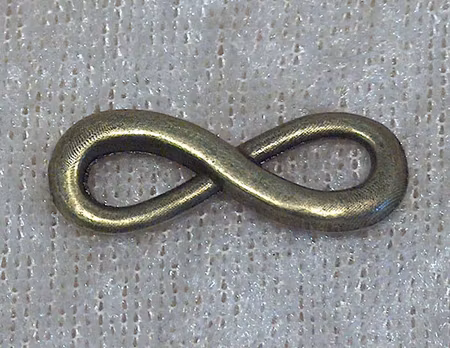 Connector, Infinity/evighetstecken, antikbrons