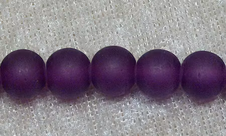Satinpärla, 8 mm, lila