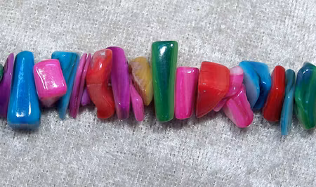 Snäckskalschips, multi