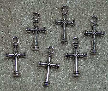Berlock, Kors, Antiksilver