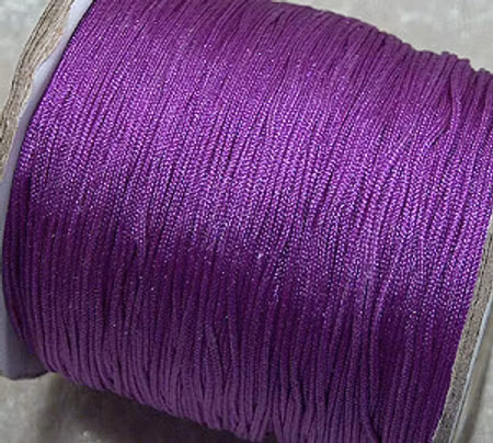 Satintråd, Lila, 1 mm