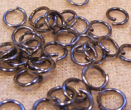 Bindringar, svart, 6x0,9mm