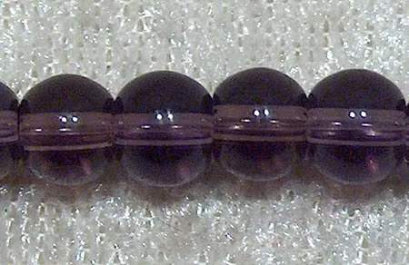 Glaspärla, Lila, 4 mm