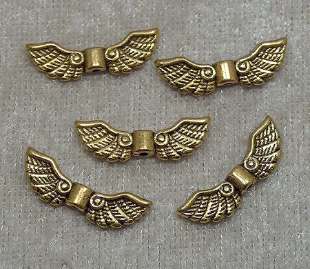 Änglavingar, antikguld