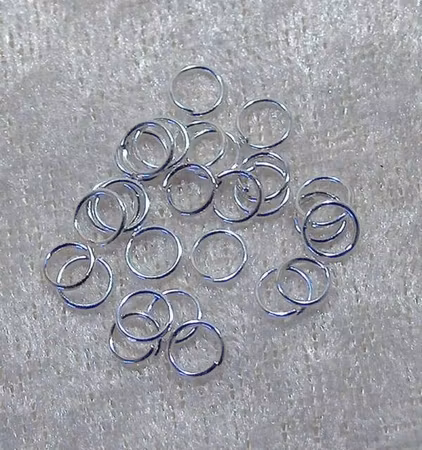 Bindringar, Silver, 5x0,7 mm