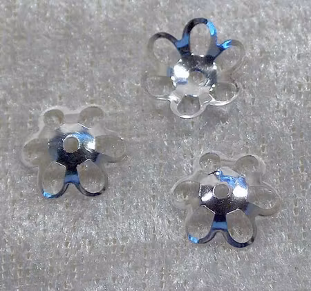 Pärlhatt, Silver, 12 mm