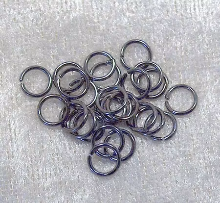 Bindringar, Svart, 6x0,8 mm