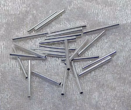 Metallrör, silver