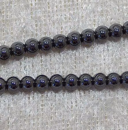Hematit rund 3 mm