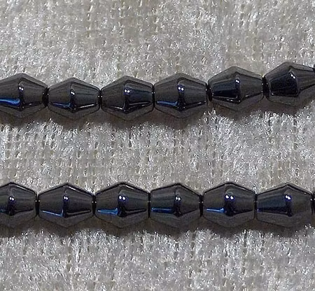 Hematit bicone 4x4 mm