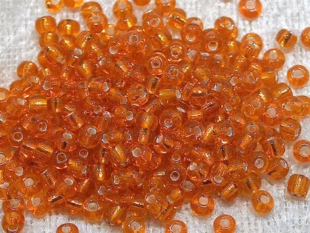 Silverlined Rocaille, Orange