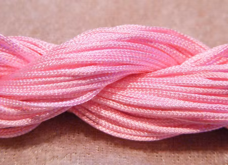 Satintråd, rosa