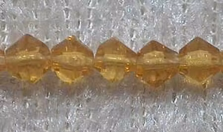 Bicone, Honung, 4 mm