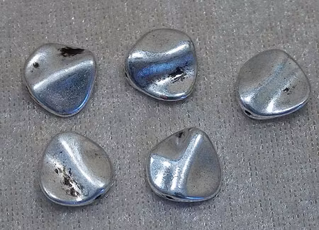 Tibetsilvernugget, antiksilver