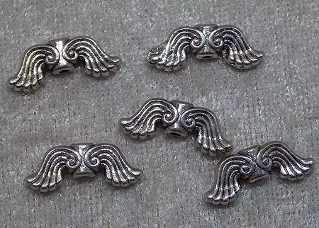 Änglavinge, antiksilver