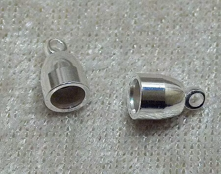 Fäste, rund modell, silver