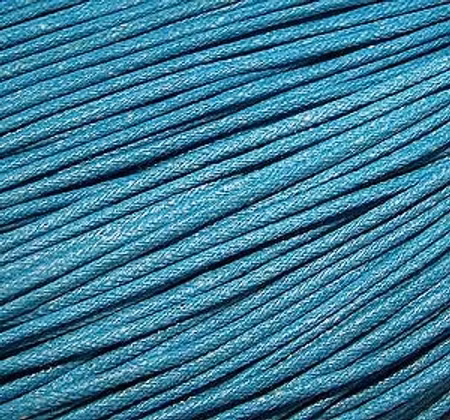 Vaxad bomull, Turkos, 5 m